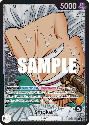 Image of Smoker (093) (Alternate Art) (OP02-093) - Paramount War Foil