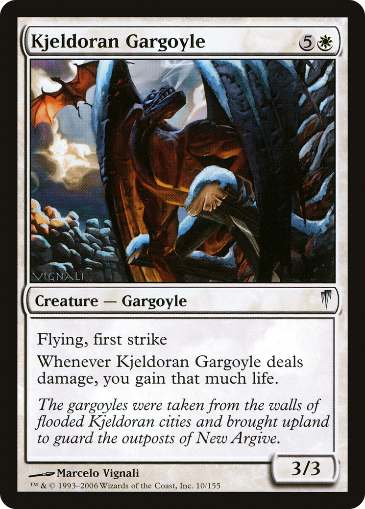 Image of Kjeldoran Gargoyle (CSP-010) - Coldsnap