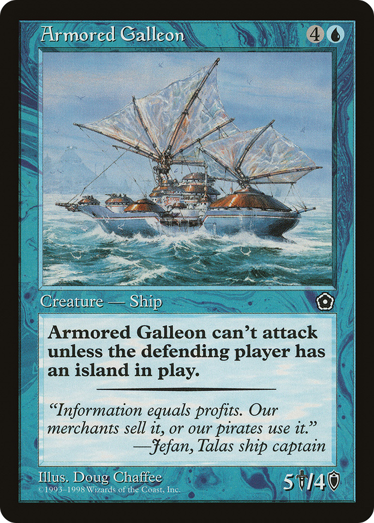 Image of Armored Galleon (P02-033) - Portal Second Age