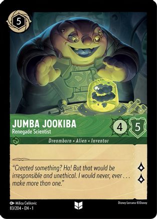 Image of Jumba Jookiba - Renegade Scientist (83/204) - The First Chapter