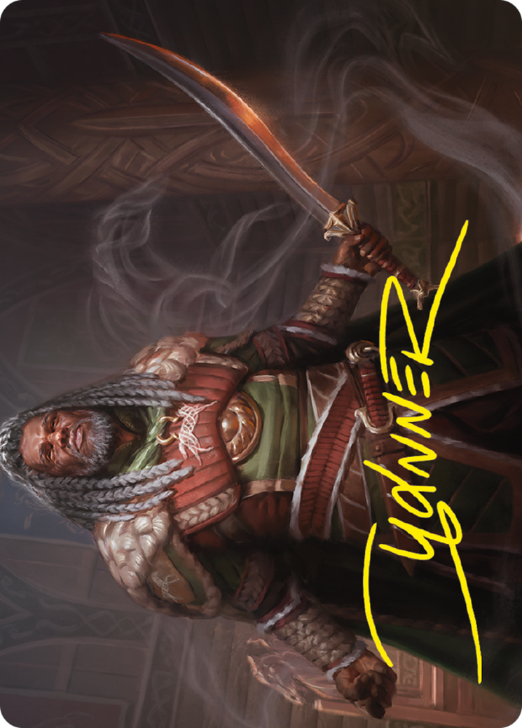 Image of Théoden, King of Rohan // Théoden, King of Rohan (ALTR-025) - Tales of Middle-earth Art Series (Borderless) Foil