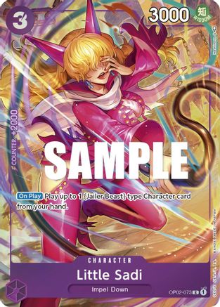 Image of Little Sadi (Alternate Art) (OP02-073) - Paramount War Foil