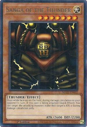 Image of Sanga of the Thunder (MAZE-EN032) - Maze of Memories 1st Edition