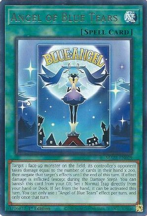 Image of Angel of Blue Tears (MAZE-EN029) - Maze of Memories 1st Edition
