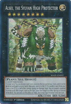 Image of Alsei, the Sylvan High Protector (MAZE-EN052) - Maze of Memories 1st Edition