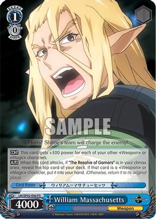 Image of William Massachusetts (LG/SP02-E6 PS) - LOG HORIZON Power Up Set