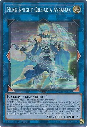 Image of Mekk-Knight Crusadia Avramax (MAZE-EN054) - Maze of Memories 1st Edition