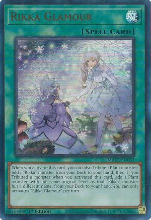 Image of Rikka Glamour (MAZE-EN062) - Maze of Memories 1st Edition
