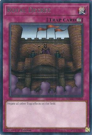 Image of Royal Decree (MAZE-EN064) - Maze of Memories 1st Edition