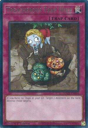 Image of Treacherous Trap Hole (MAZE-EN066) - Maze of Memories 1st Edition