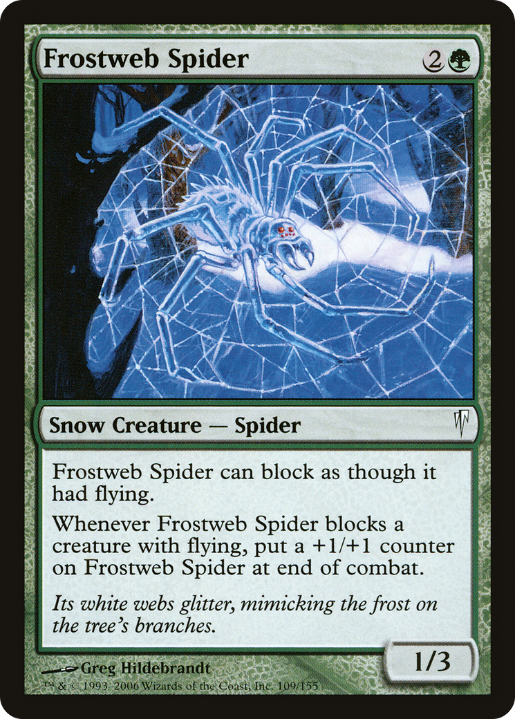 Image of Frostweb Spider (CSP-109) - Coldsnap Foil