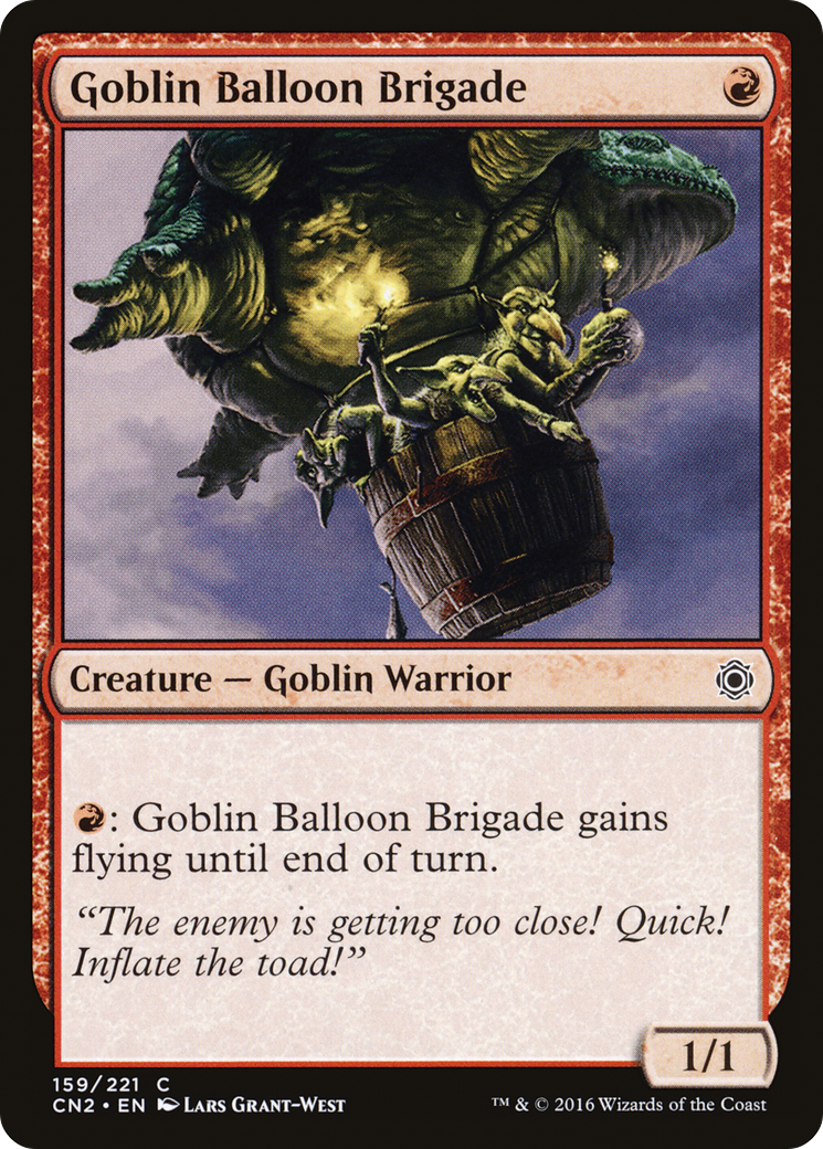 Image of Goblin Balloon Brigade (CN2-159) - Conspiracy: Take the Crown Foil