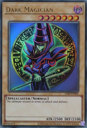 Image of Dark Magician (LOB-EN005) - Legend of Blue Eyes White Dragon (25th Anniversary Edition) Unlimited