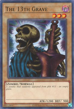Image of The 13th Grave (LOB-EN014) - Legend of Blue Eyes White Dragon (25th Anniversary Edition) Unlimited