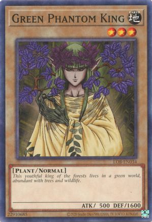 Image of Green Phantom King (LOB-EN034) - Legend of Blue Eyes White Dragon (25th Anniversary Edition) Unlimited