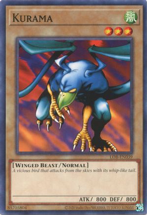 Image of Kurama (LOB-EN039) - Legend of Blue Eyes White Dragon (25th Anniversary Edition) Unlimited