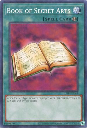 Image of Book of Secret Arts (LOB-EN043) - Legend of Blue Eyes White Dragon (25th Anniversary Edition) Unlimited