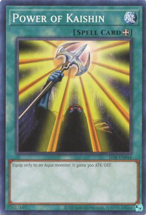 Image of Power of Kaishin (LOB-EN044) - Legend of Blue Eyes White Dragon (25th Anniversary Edition) Unlimited