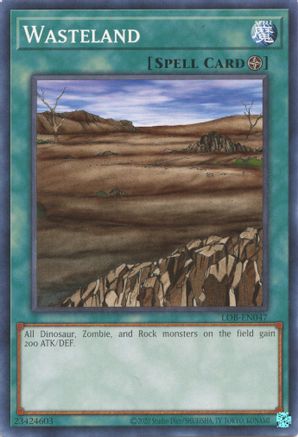 Image of Wasteland (LOB-EN047) - Legend of Blue Eyes White Dragon (25th Anniversary Edition) Unlimited