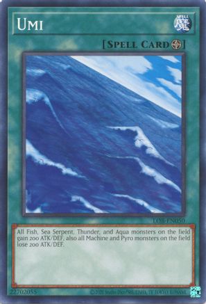 Image of Umi (LOB-EN050) - Legend of Blue Eyes White Dragon (25th Anniversary Edition) Unlimited