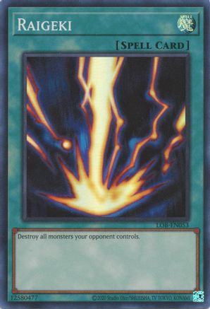 Image of Raigeki (LOB-EN053) - Legend of Blue Eyes White Dragon (25th Anniversary Edition) Unlimited