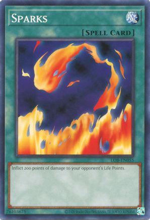 Image of Sparks (LOB-EN055) - Legend of Blue Eyes White Dragon (25th Anniversary Edition) Unlimited