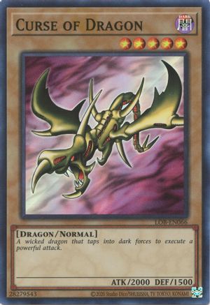Image of Curse of Dragon (LOB-EN066) - Legend of Blue Eyes White Dragon (25th Anniversary Edition) Unlimited