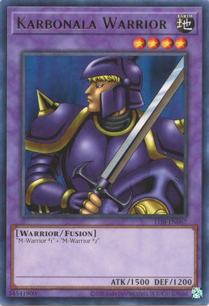Image of Karbonala Warrior (LOB-EN067) - Legend of Blue Eyes White Dragon (25th Anniversary Edition) Unlimited