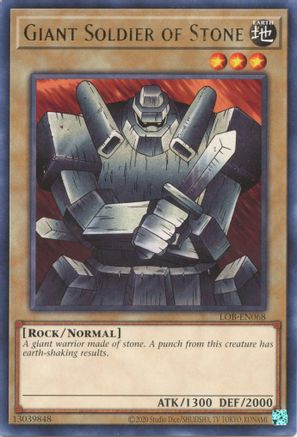 Image of Giant Soldier of Stone (LOB-EN068) - Legend of Blue Eyes White Dragon (25th Anniversary Edition) Unlimited
