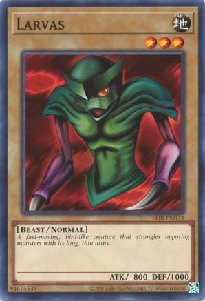 Image of Larvas (LOB-EN073) - Legend of Blue Eyes White Dragon (25th Anniversary Edition) Unlimited