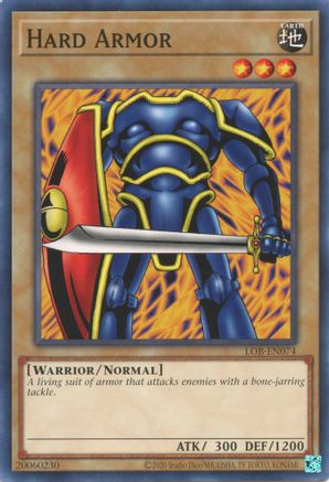 Image of Hard Armor (LOB-EN074) - Legend of Blue Eyes White Dragon (25th Anniversary Edition) Unlimited