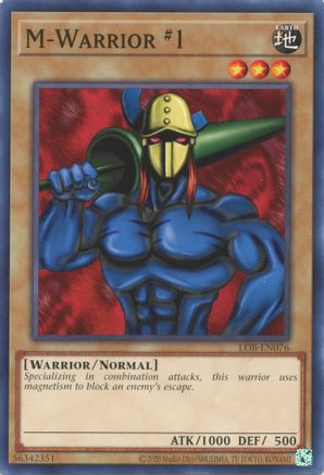 Image of M-Warrior #1 (LOB-EN076) - Legend of Blue Eyes White Dragon (25th Anniversary Edition) Unlimited