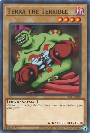 Image of Terra the Terrible (LOB-EN080) - Legend of Blue Eyes White Dragon (25th Anniversary Edition) Unlimited