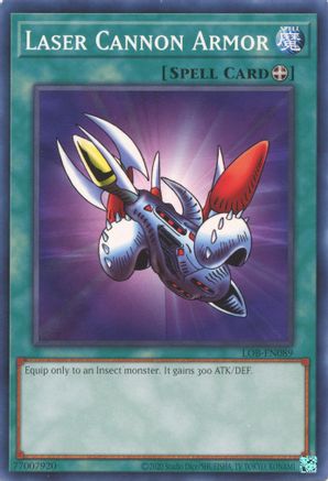 Image of Laser Cannon Armor (LOB-EN089) - Legend of Blue Eyes White Dragon (25th Anniversary Edition) Unlimited