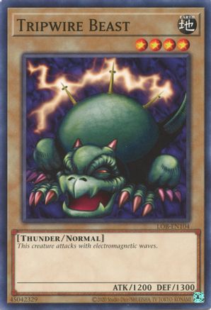 Image of Tripwire Beast (LOB-EN104) - Legend of Blue Eyes White Dragon (25th Anniversary Edition) Unlimited