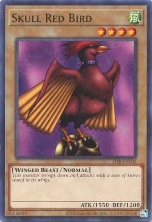 Image of Skull Red Bird (LOB-EN105) - Legend of Blue Eyes White Dragon (25th Anniversary Edition) Unlimited