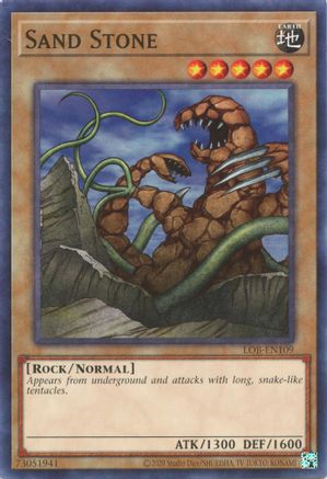 Image of Sand Stone (LOB-EN109) - Legend of Blue Eyes White Dragon (25th Anniversary Edition) Unlimited