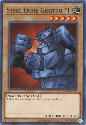 Image of Steel Ogre Grotto #1 (LOB-EN112) - Legend of Blue Eyes White Dragon (25th Anniversary Edition) Unlimited