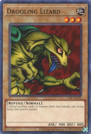 Image of Drooling Lizard (LOB-EN115) - Legend of Blue Eyes White Dragon (25th Anniversary Edition) Unlimited