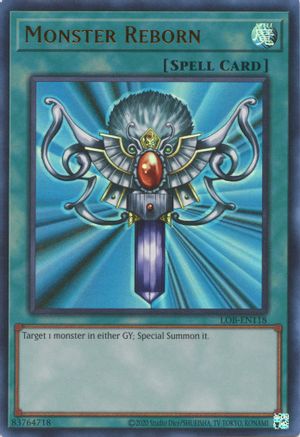 Image of Monster Reborn (LOB-EN118) - Legend of Blue Eyes White Dragon (25th Anniversary Edition) Unlimited