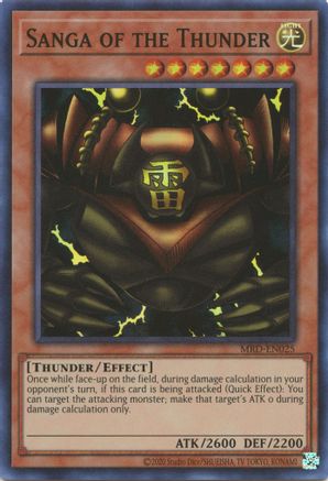 Image of Sanga of the Thunder (MRD-EN025) - Metal Raiders (25th Anniversary Edition) Unlimited