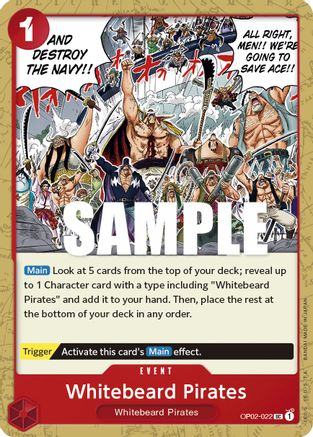 Image of Whitebeard Pirates (OP02-022) - Paramount War