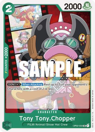Image of Tony Tony.Chopper (OP02-034) - Paramount War