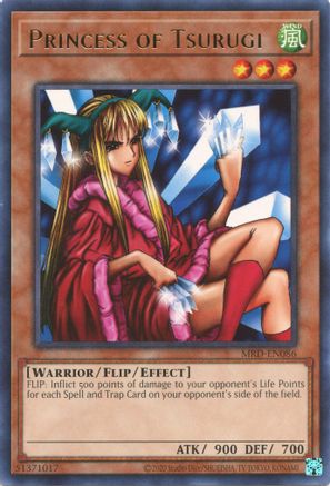Image of Princess of Tsurugi (MRD-EN086) - Metal Raiders (25th Anniversary Edition) Unlimited
