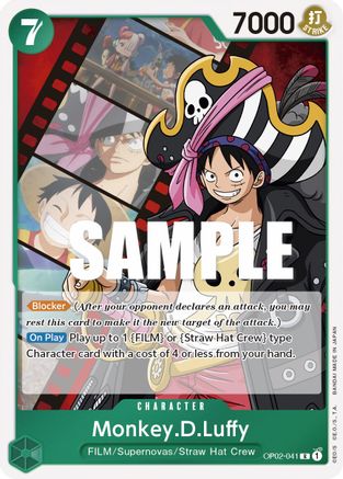 Image of Monkey.D.Luffy (041) (OP02-041) - Paramount War