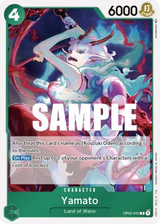 Image of Yamato (OP02-042) - Paramount War Foil