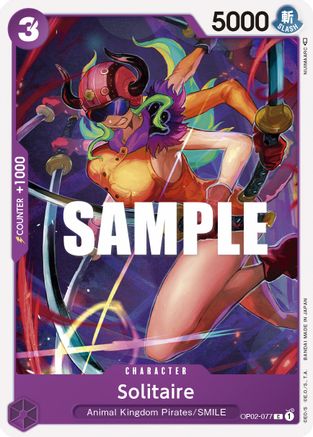 Image of Solitaire (OP02-077) - Paramount War