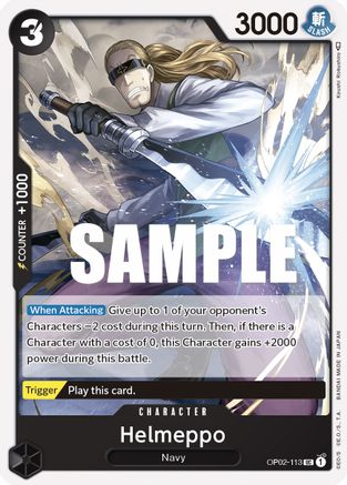 Image of Helmeppo (OP02-113) - Paramount War