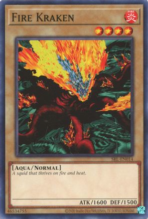 Image of Fire Kraken (SRL-EN014) - Spell Ruler (25th Anniversary Edition) Unlimited