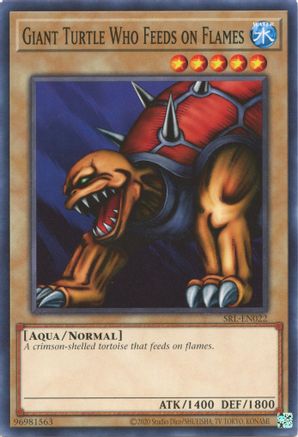 Image of Giant Turtle Who Feeds on Flames (SRL-EN022) - Spell Ruler (25th Anniversary Edition) Unlimited